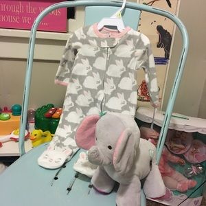 Baby bunny bodysuit